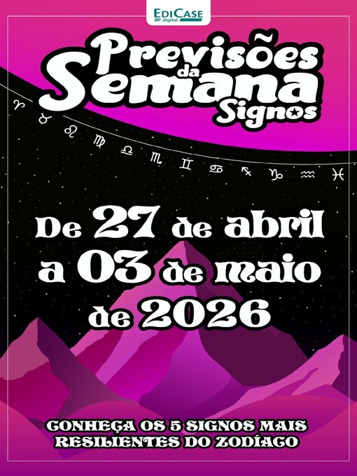 Cover image for Previsões da Semana